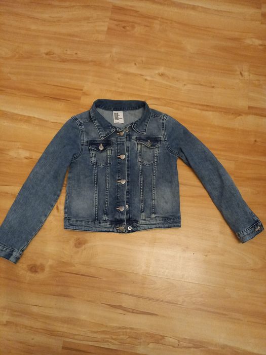Kurtka jeansowa 128 H&M