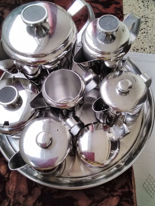 Serviço em Inox para Chá/Café64751674335489121