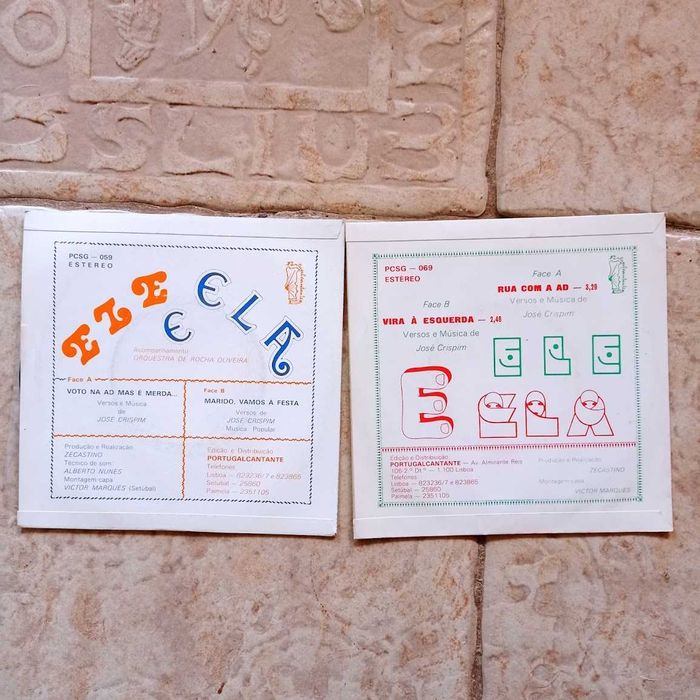 60 Discos Singles Musica Portuguesa