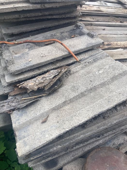 Oddam gruz i betonowe dachówki