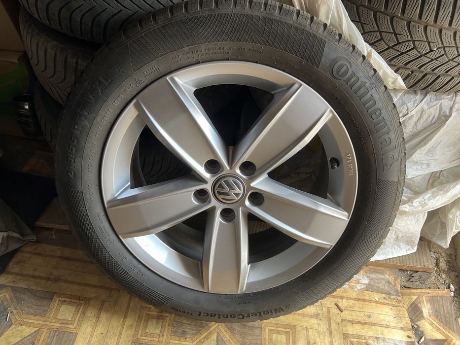 Колеса R17 Volkswagen та зимова резина GoodYear + Continental: 19 999 ...