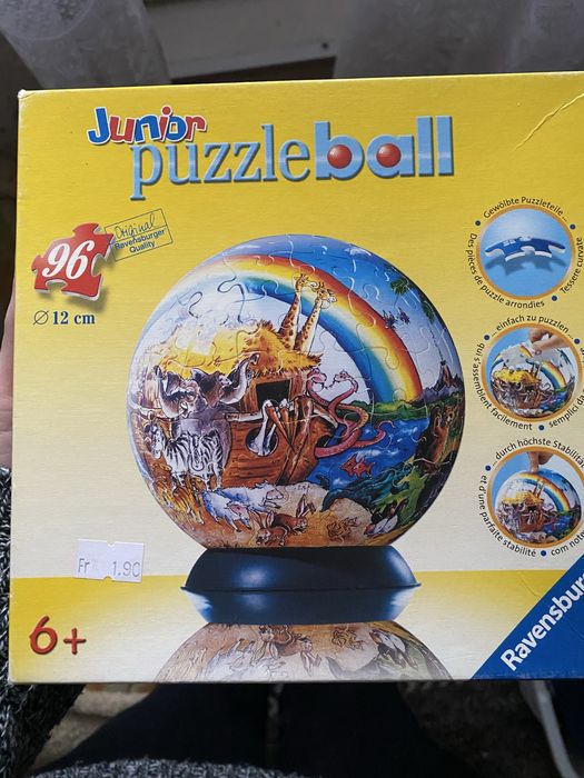 3D пазли куля Ноєв ковчег Ravensburger, вік 6+