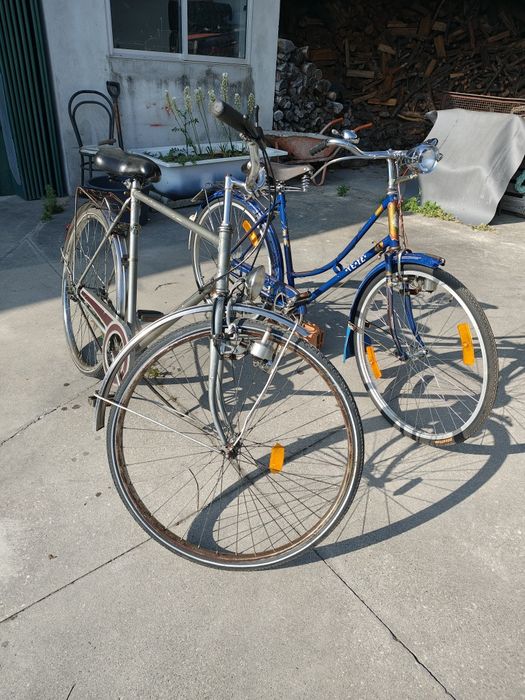 2 bicicletas pasteleira