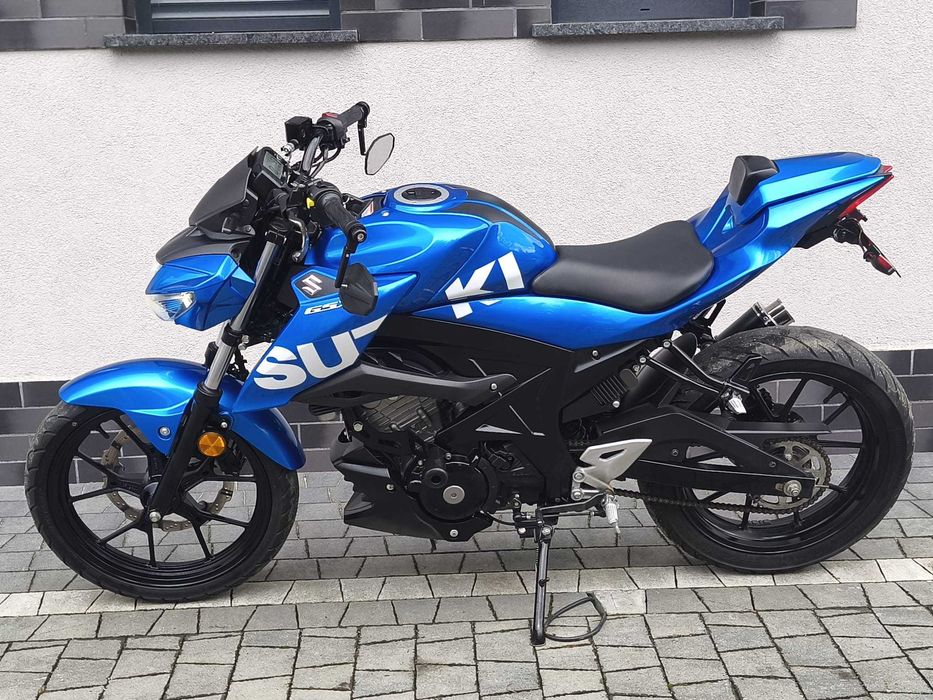 Suzuki GSX-S 125 Serwis ASO Wtrysk ABS  A1 B Sportowy Wydech GSXS RATY