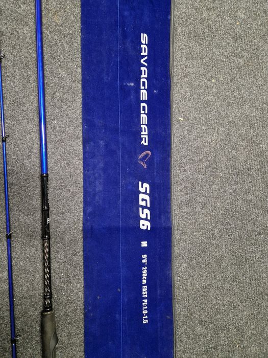 Wedka spiningowa savage gear SGS6 long casting