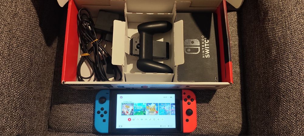 Nintendo switch desbloqueada SD 128