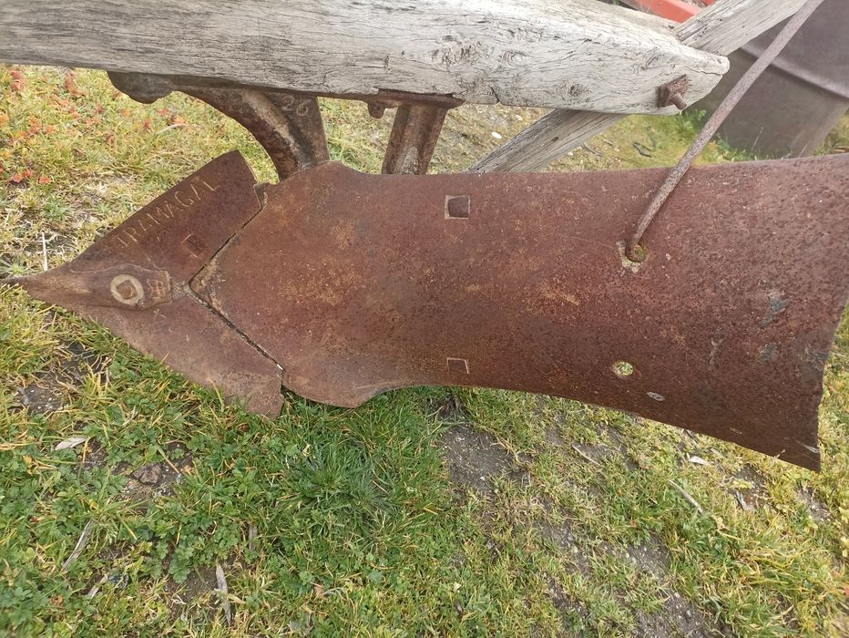Charrua arado antiga óptima e vintage