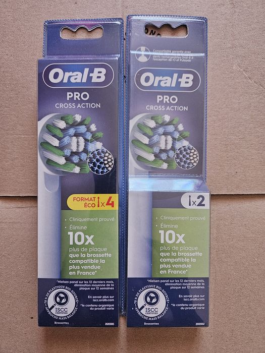 Продам оригінальні насадки OralB ціна за 1 насадку. Опт.Франція.