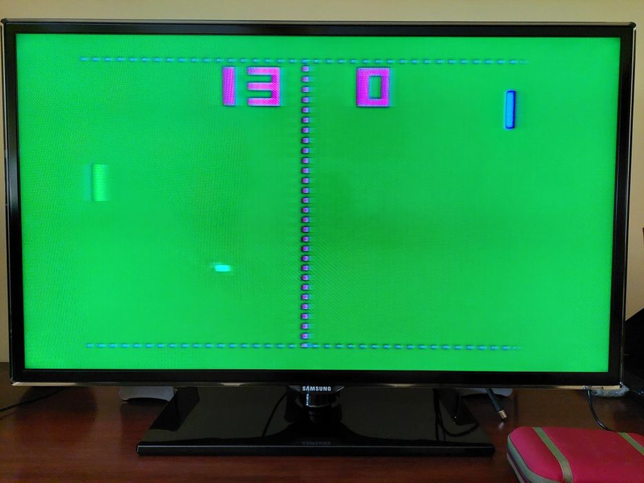 Consola video jogos anos 70 SANWA 9012 com 6 jogos