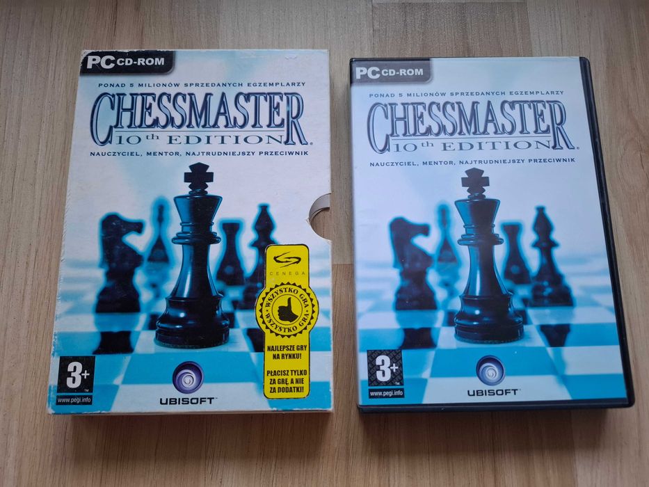 Chessmaster 10th Edition PC szachy – komplet z instrukcją i pudełkiem