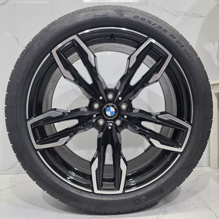 Jantes 21" compatíveis BMW X3 X4 G01 G02 G45  5x112 com pneus