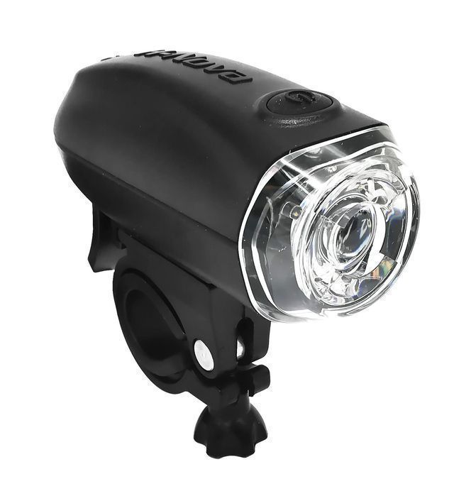 Światło przednie Herrmans H-Nova Czarna