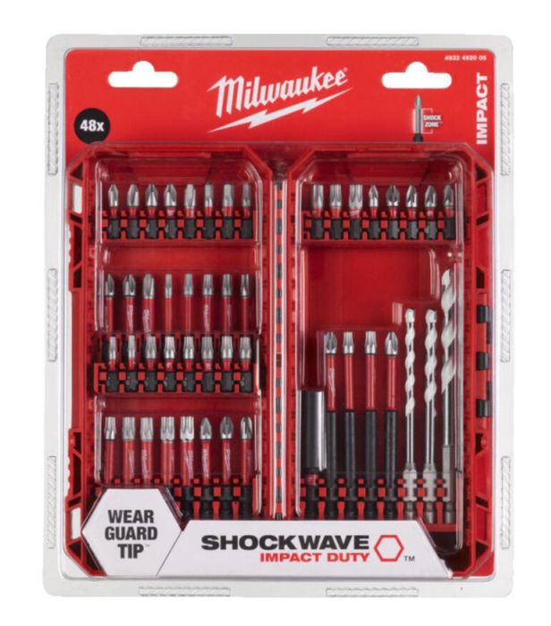 Набір біт MILWAUKEE Shockwave (48 шт.) (4932492005)