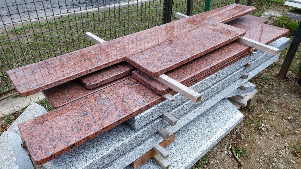 Parapety granitowe vanga, granit, kamień