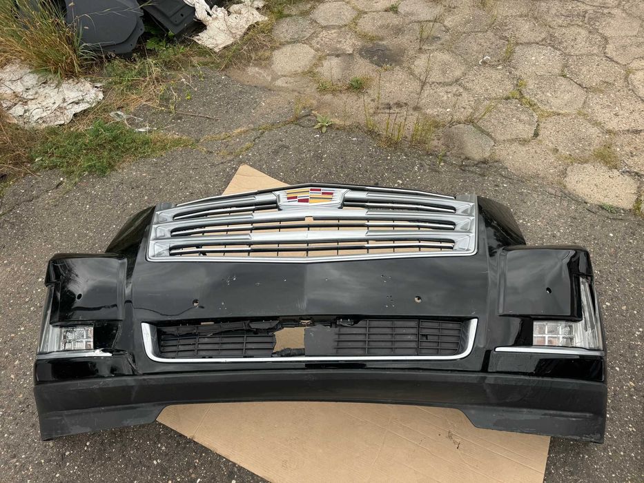 CADILLAC ESCALADE бампер передний каділак ескалейд разбор запчасть