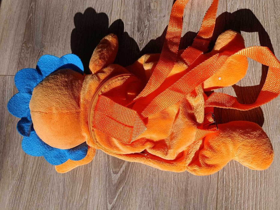 pluszowy plecak dla przedszkolaka pluszowy lew