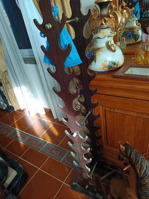 Suporte de Madeira armas coleção