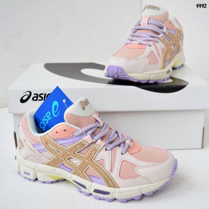 Asics gel-kahana 8 Beige Pink бежеві з пудровим кросівки жіночі асікс асикс кроссовки кросовки
