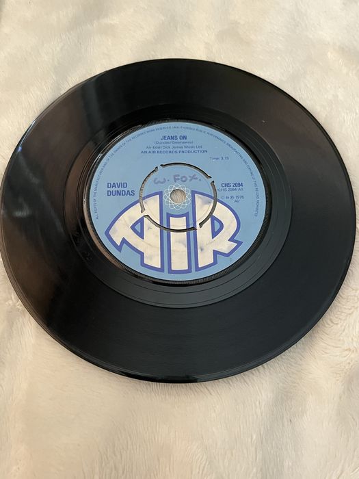 Płyta winylowa 7" David Dundas - Jeans On / Sleepy Serena