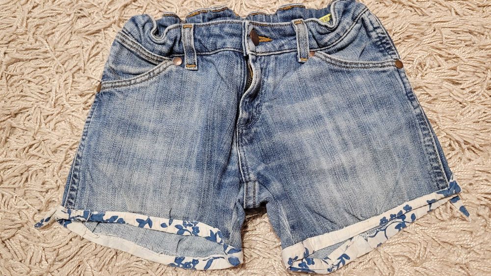 Wrangler 34/36 krótkie jeansowe spodenki