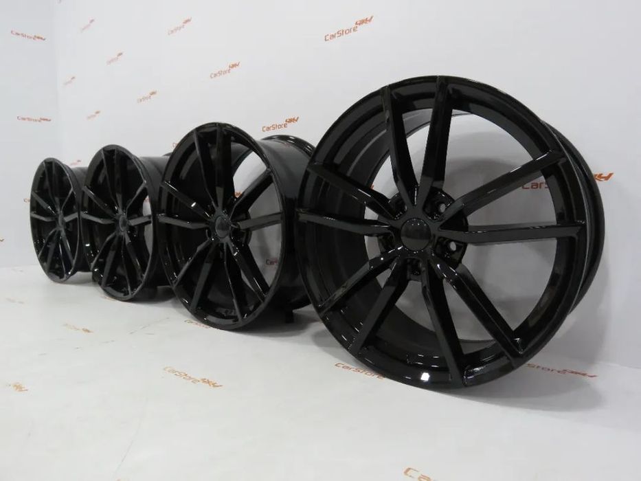 Jantes Look Volkswagen Golf R Pretoria 18 x 8 et 42 5x112 Preto Brilha