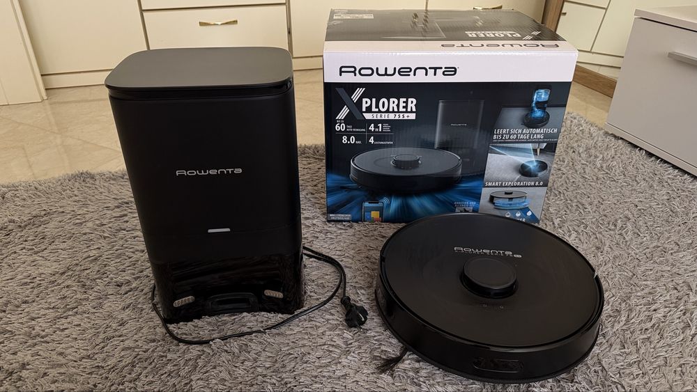 Робот-пилосос миючий Rowenta X-PLORER Serie 75 S+ с док. станцією