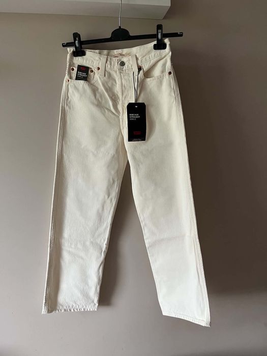 Spodnie levi’s robcage straight ankle 27x27 bawełna