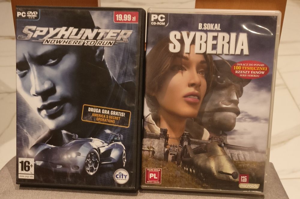 Gry na komputer 2 szt