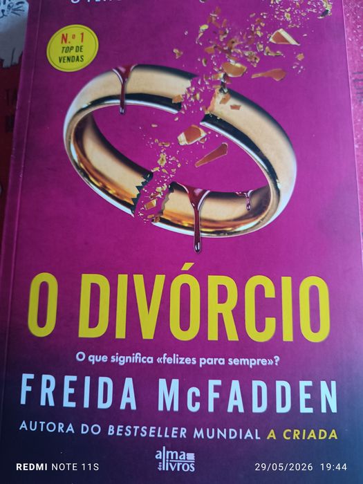 Livro novo o Divórcio da FREIDA McFADDEN