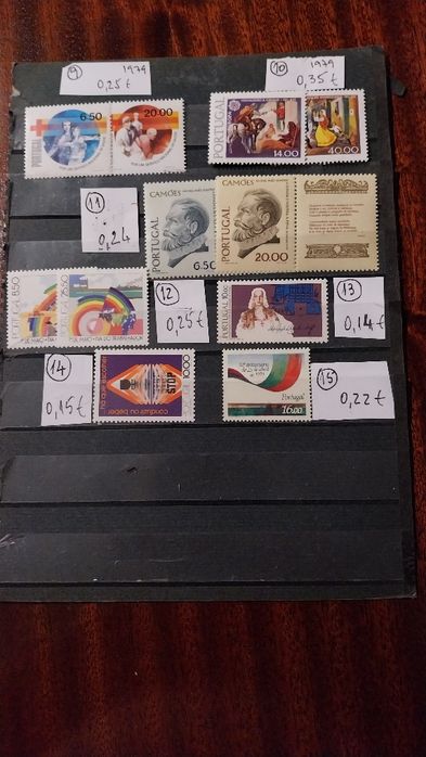 Selos Portugal-Outras séries completas-Déc 70/80