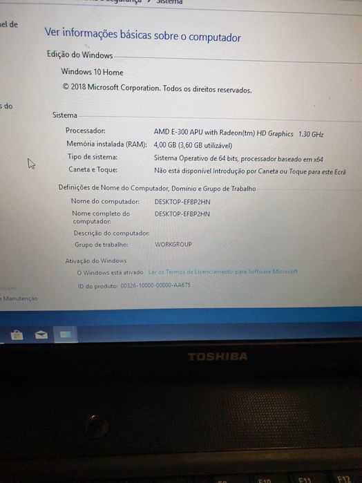 motherboard toshiba C660D restantes peças sob consulta