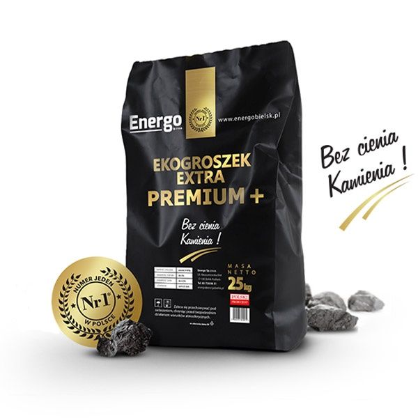 Ekogroszek premium plus 28kj worek 25kg