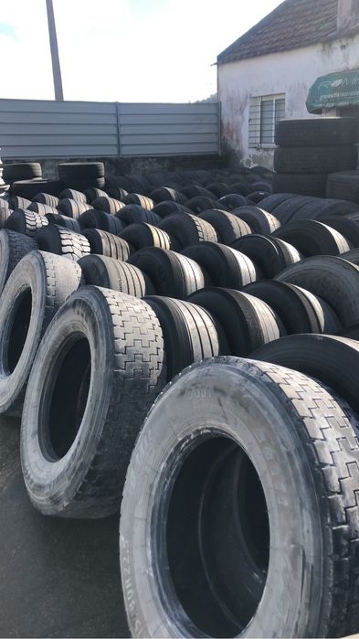 385/55R 22.5 pneus usados, recauchutados e novos