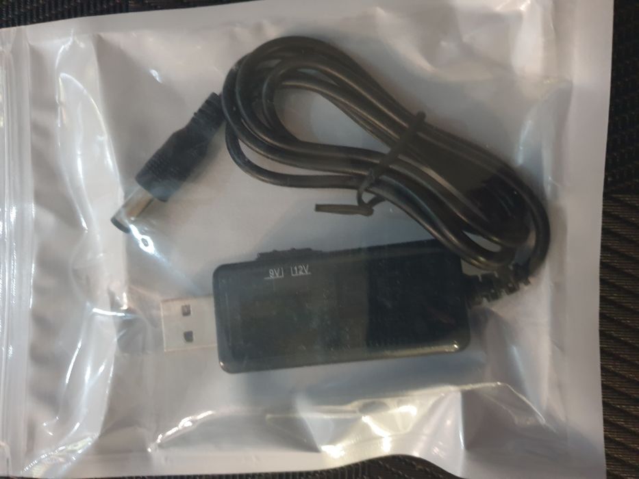 USB кабель 9,12V для роутера та оптоперетворювача