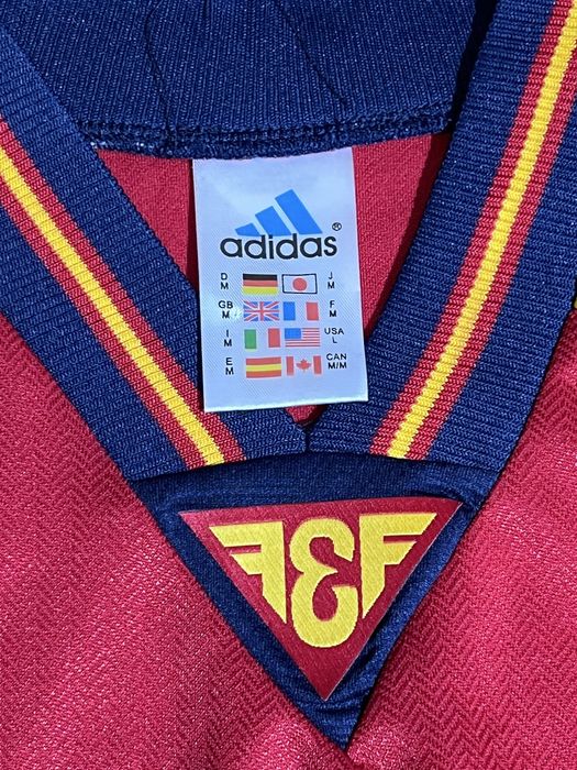 Camisola Espanha Adidas 2000-02 Vintage L/M