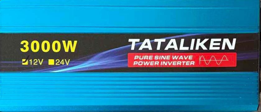 Інвертор Tataliken 3000W 12/220 чиста синуса