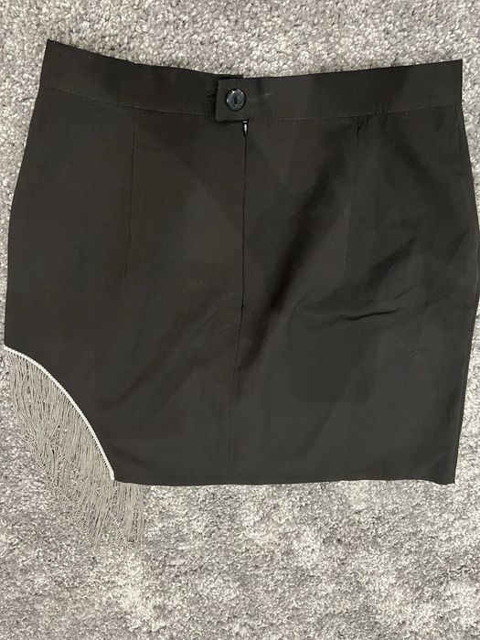 Спідниця , юбка ,юбка мини с бахромой хл, спідниця з бахарамою,юбка хл