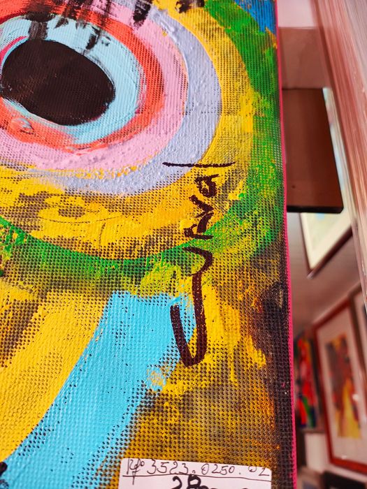 Quadro Óleo Sobre Tela Jorge Curval