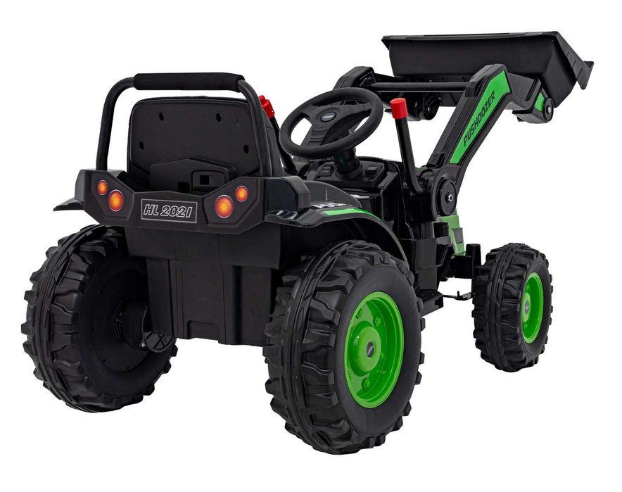 BAWIBUS.PL Autko koparka TRAKTOR NA AKUMULATOR auto dla dzieci z łyżką