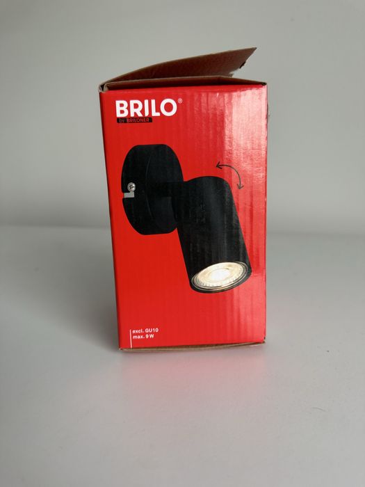 Kinkiet Brilo Czarny