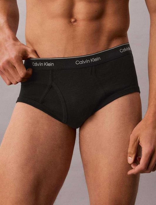 Набір чоловічи труси сліпи Calvin Klein чорні розмір M