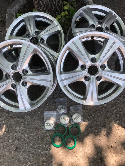 Диски титановые на авто R15; 5\112
