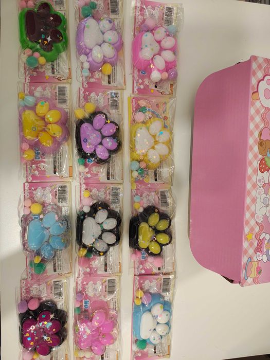 gniotki kocie łapki nowe zestaw