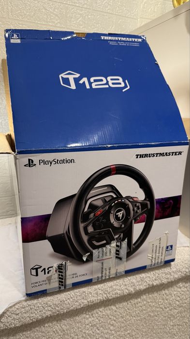 Volante e Pedais THRUSTMASTER T128