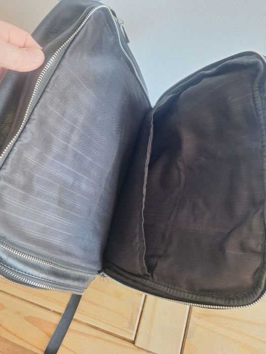 Stylowy plecak Bessie London 32 l, skóra