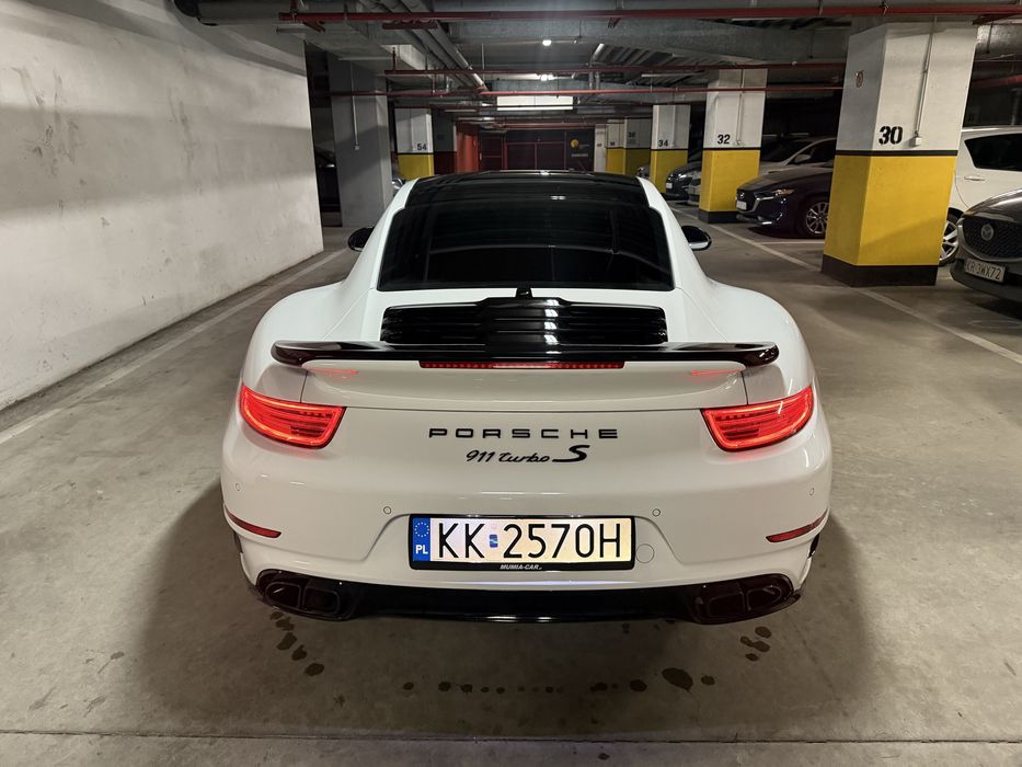 Porsche 911 TurboS  Ceramika Carplay Alcantara PDLS+