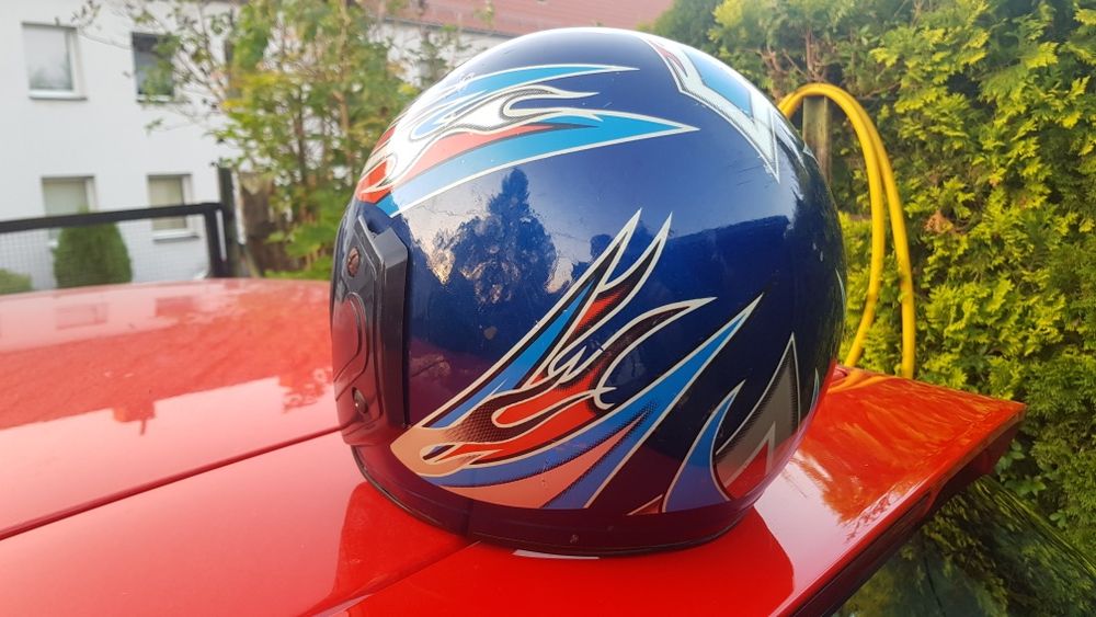 Kask na skuter motor