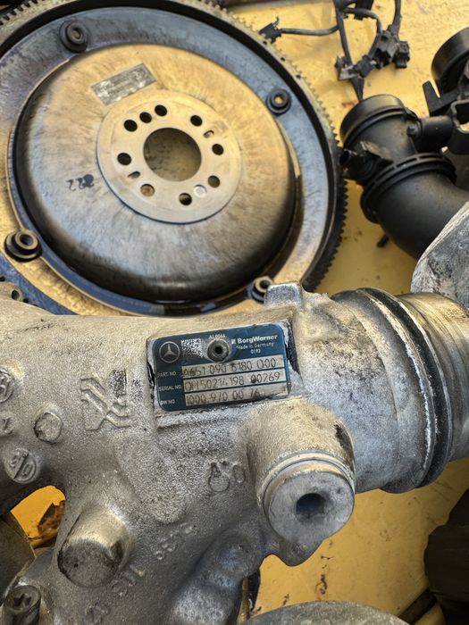 Motor om651 completo com perifericos