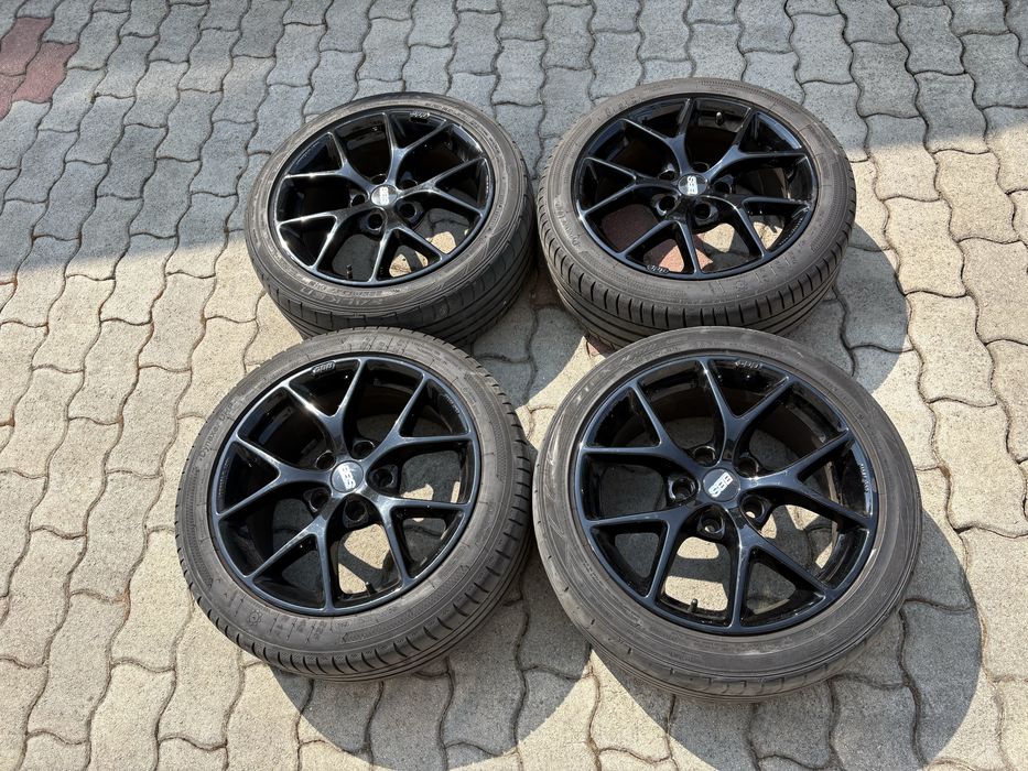 4 Jantes 17” BBS Originais SR003 5x120 com pneus 225/45R17