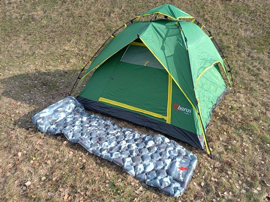 namiot samorozkladajacy parasolka karimata samopompujaca pielgrzymka
